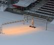 Stadionul Rapid, Giulești. Iarna a pus stăpânire pe București - 18 februarie 2026. Foto: Ionuț Iordache (GSP.RO)