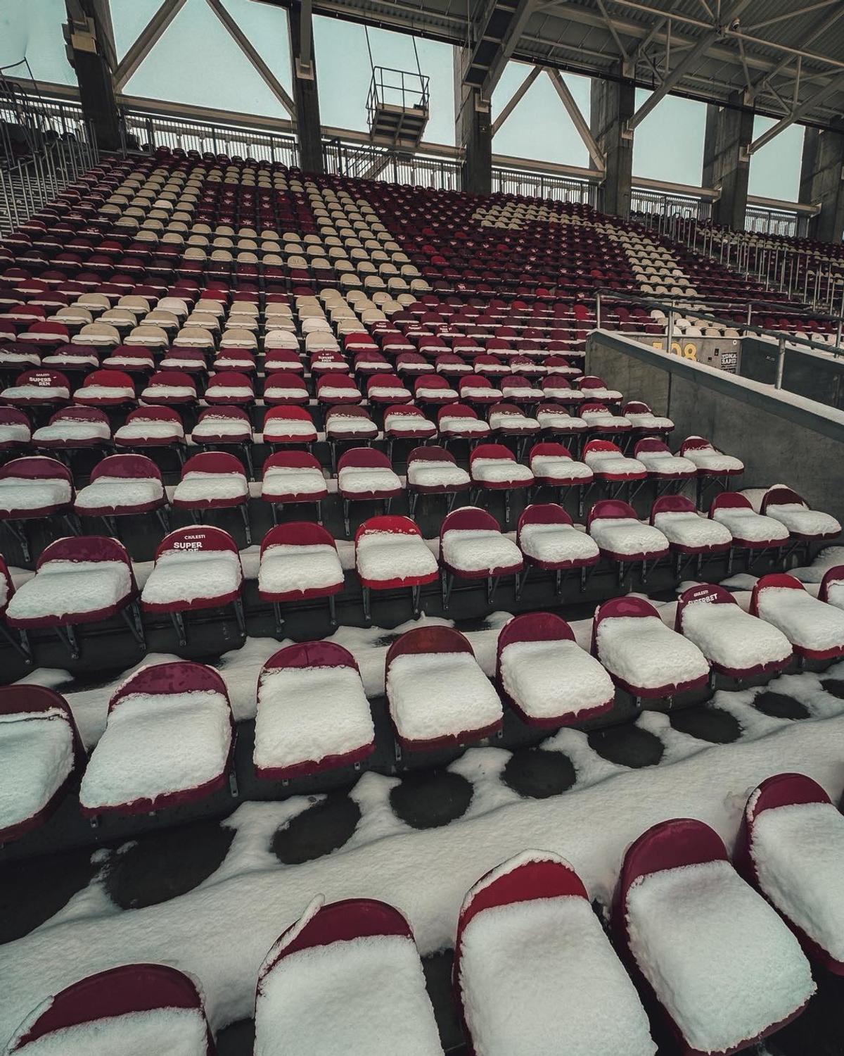 Stadioanele din România, afectate de nămeți pe 18 februarie 2026