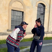 Brittany Bowe a fost cerută în căsătorie de iubita ei, Hilary Knight // FOTO: Instagram