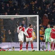 Arsenal se încurcă cu „lanterna roșie” Wolverhampton // FOTO: Getty Images