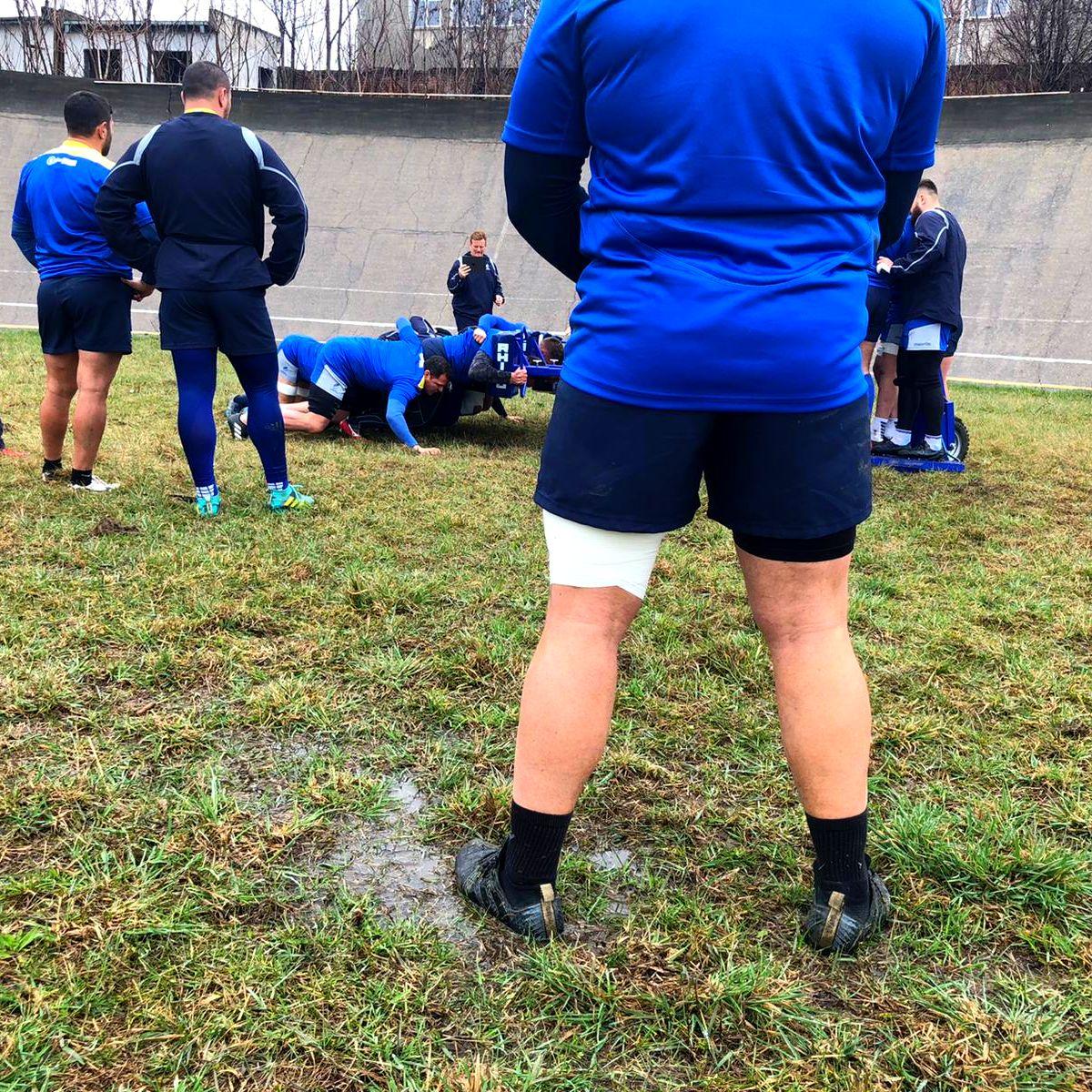 Imagini revoltătoare de la antrenamentele echipei naționale de Rugby