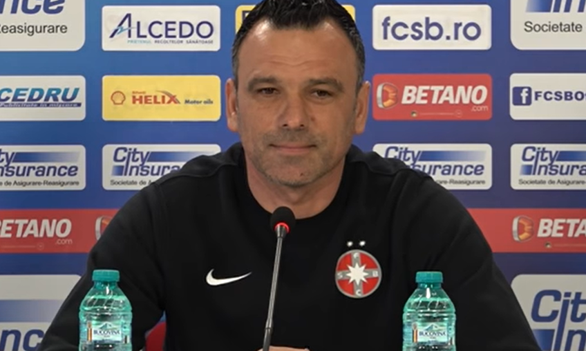 Anton Petrea (45 de ani) FOTO Captură FCSB TV