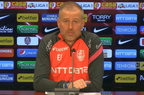Eduard Iordănescu, antrenor CFR Cluj