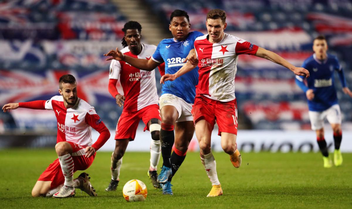 Rangers - Slavia Praga 0-2. VIDEO + FOTO Nicolae Stanciu, din nou magistral în Europa!