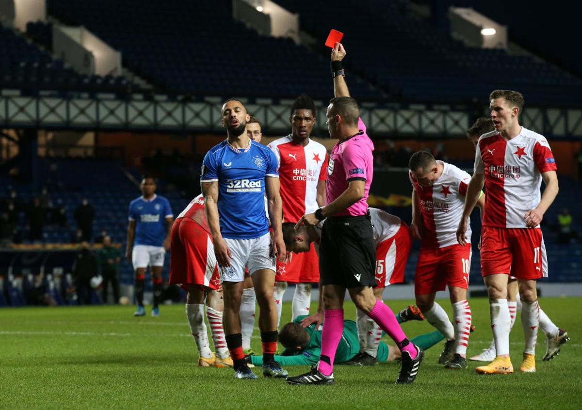 Roofe, roșu în Rangers - Slavia Praga
