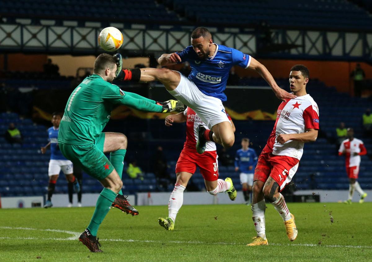 Roofe, roșu în Rangers - Slavia Praga