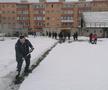 Zăpada încurcă fotbalul din ligile inferioare! Un meci, în pericol de amânare: „Suntem în prag de carantină, nu putem aduna oameni la deszăpezire”