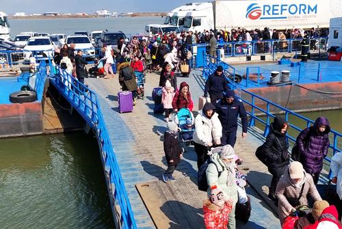Peste 400.000 de refugiați ucraineni au intrat în România de la începutul războiului / Sursă foto: Facebook@ Radio Delta