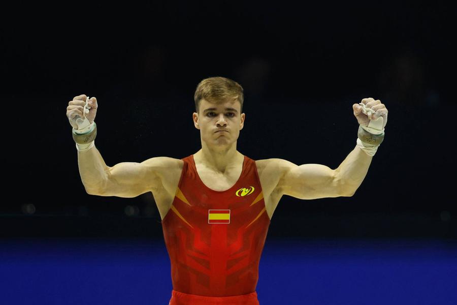 Joel Plata. Foto. Imago Un component al lotului Spaniei de Gimnastică Artistică a supraviețuit unui accident teribil de mașină: „Este un miracol!”