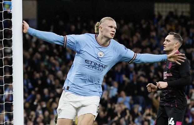 „Monstrul” Haaland e de neoprit! Încă un hattrick, iar Manchester City e în semifinalele Cupei Angliei