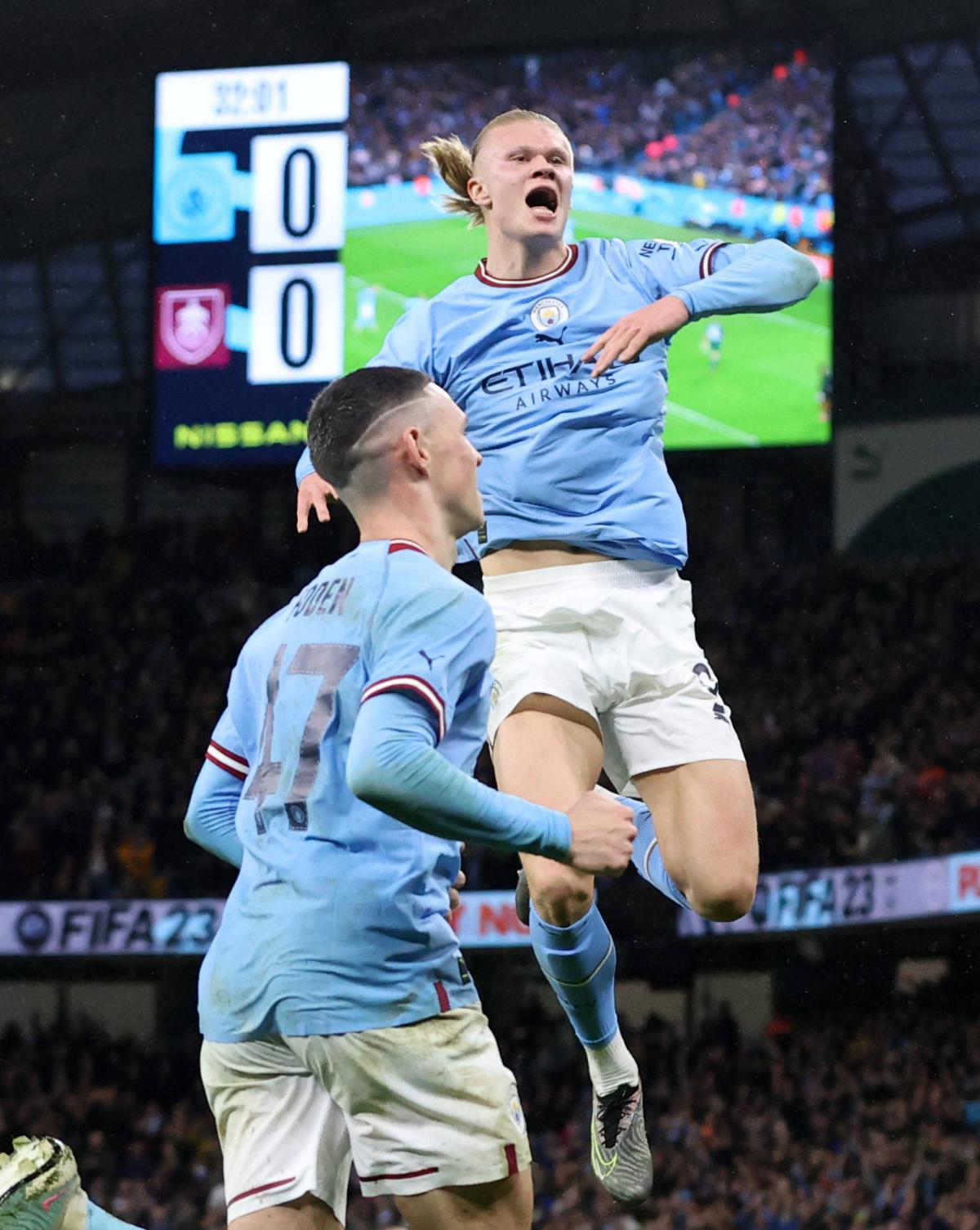 „Monstrul” Haaland e de neoprit! Încă un hattrick, iar Manchester City e în semifinalele Cupei Angliei