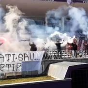 Suporterii au venit la antrenamentul de azi al lui FC Argeș / Sursă foto: Facebook