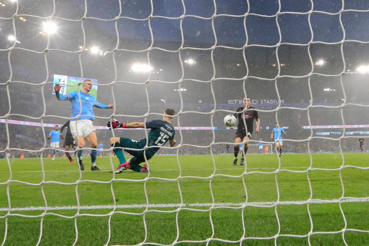 „Monstrul” Haaland e de neoprit! Încă un hattrick, iar Manchester City e în semifinalele Cupei Angliei