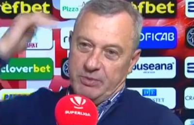 Mircea Rednic, show la declarații: „Hai, Mourinho, găsește-ți echipă, că poate așa mă lasă lumea în pace!” + S-a certat cu doi jucători la pauză
