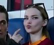 Dove Cameron și Damiano David la meciul AS Roma - Sassuolo 1-0