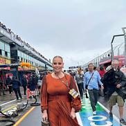 Jelena Dokic la Marele Premiu al Australiei desfășurat weekend-ul trecut FOTO Instagram
