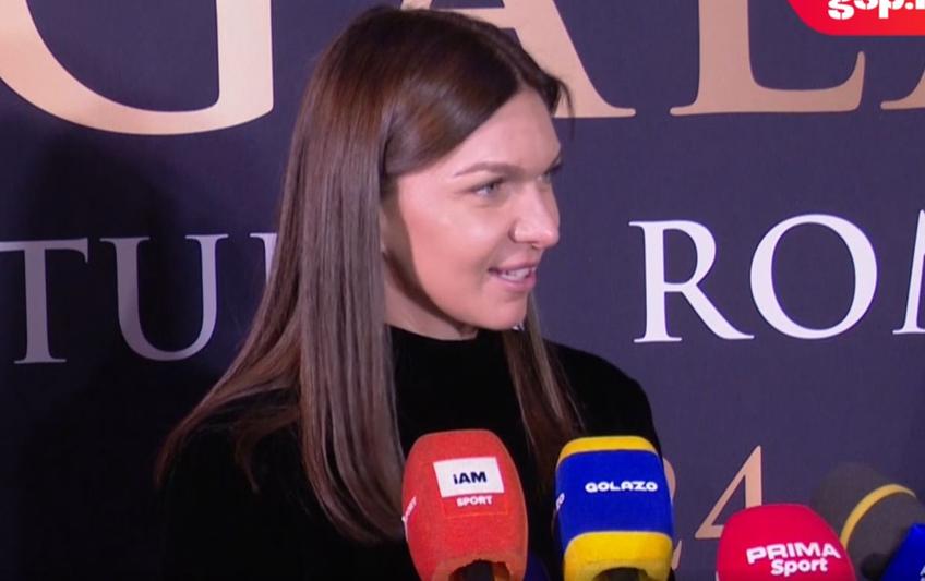 Simona Halep la Gala Sportului Românesc
