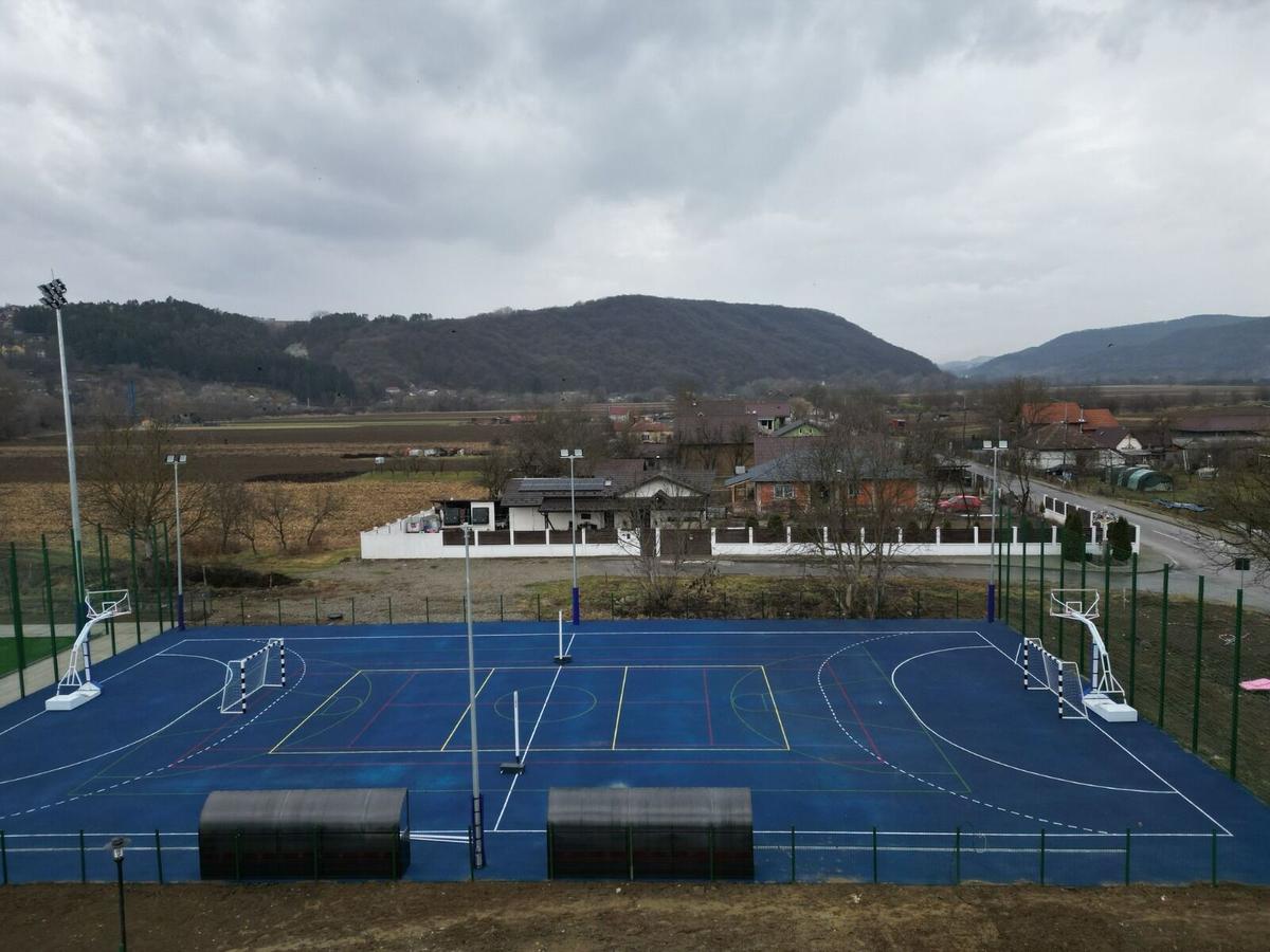 Noua bază sportivă din Dej