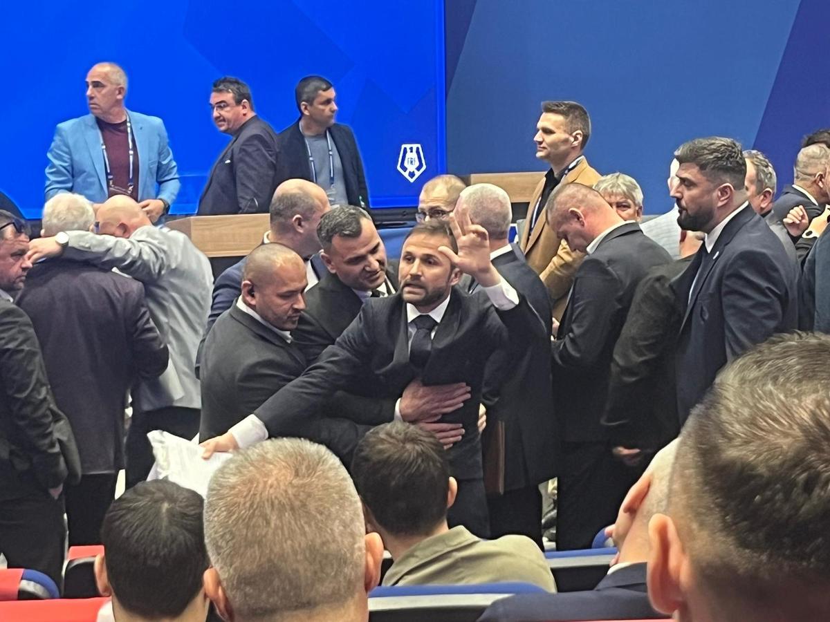 Alegeri la FRF » Răzvan Burleanu a câștigat cu un scor zdrobitor al patrulea mandat, apoi și-a umilit adversarul: „Cine este măscăriciul acesta?”