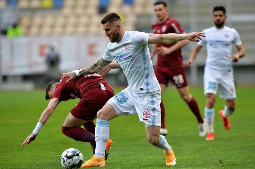 FCSB și CFR Cluj sunt favoritele la câștigarea titlului în Liga 1. FOTO: Cristi Preda (GSP)