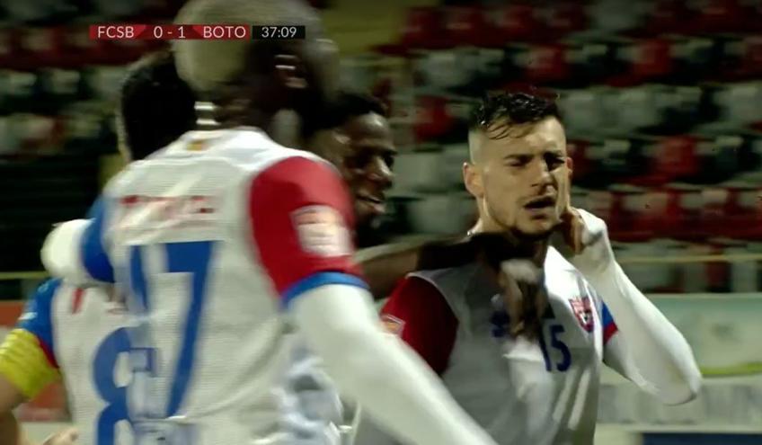 Stefan Ashkovski a deschis scorul pentru FC Botoșani în partida cu FCSB ('38), prima din play-off, după o cursă fantastică!