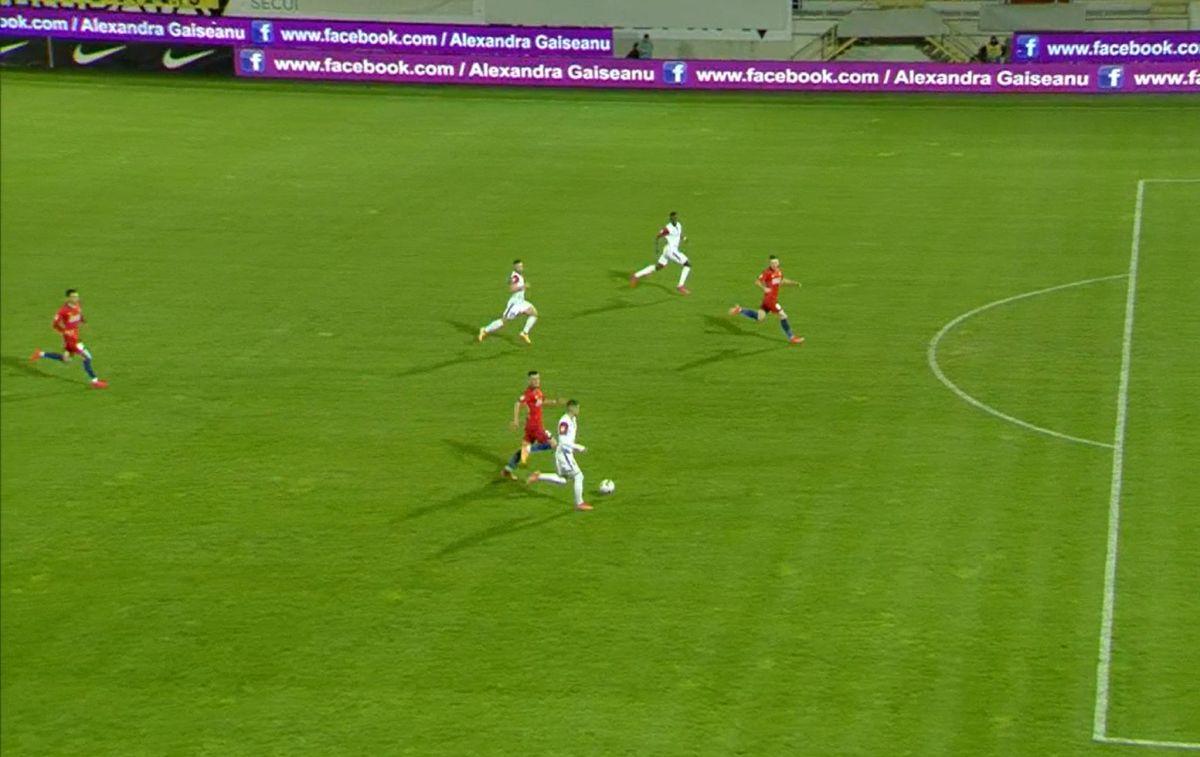 Gol senzațional în FCSB - Botoșani! Ilie Dumitrescu: „M-a impresionat!”