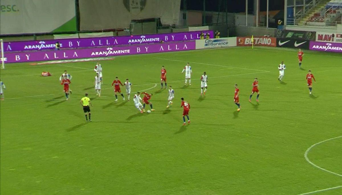 Gol senzațional în FCSB - Botoșani! Ilie Dumitrescu: „M-a impresionat!”