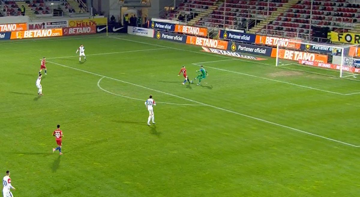 FCSB - FC Botoșani: Eduard Pap, gafă uriașă la Giurgiu