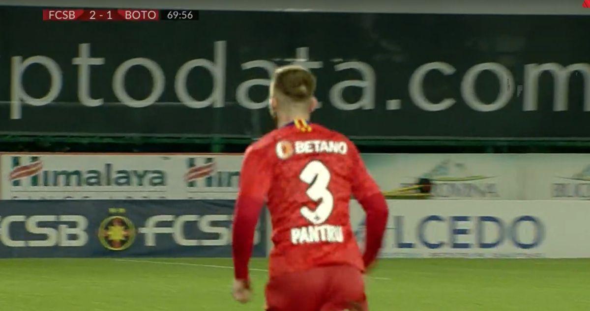 FCSB - FC Botoșani: Eduard Pap, gafă uriașă la Giurgiu