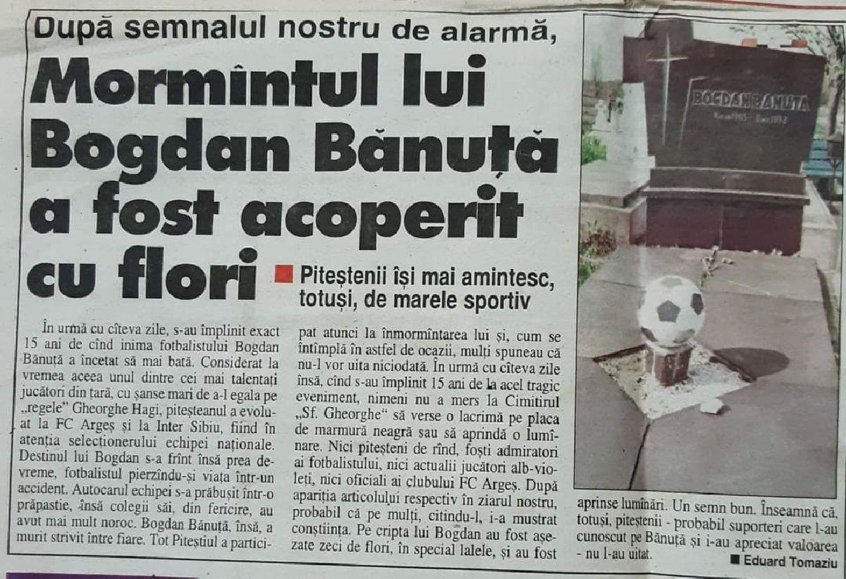 Bogdan Bănuță - fotografii din arhiva personală + cronici din ziarul Sportul