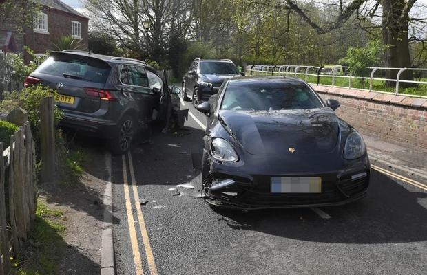 Un superstar de la Manchester United, implicat într-un accident de circulaţie » Care e starea jucătorului