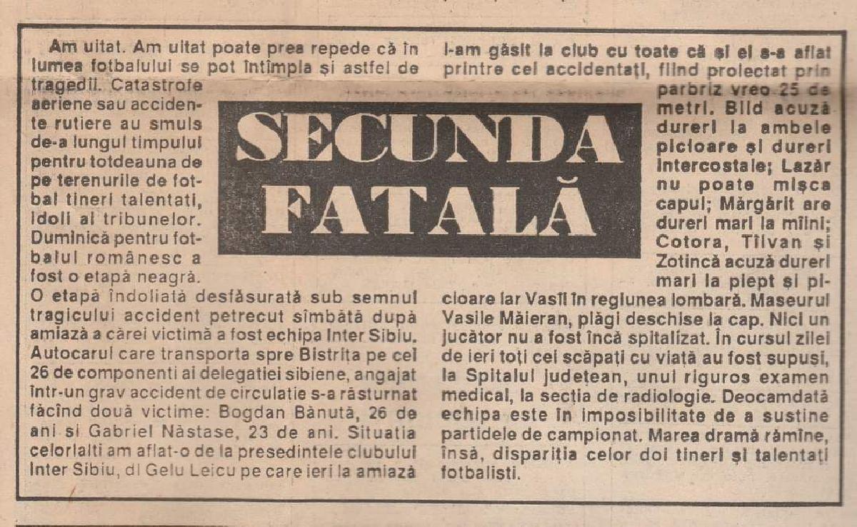 Bogdan Bănuță - fotografii din arhiva personală + cronici din ziarul Sportul