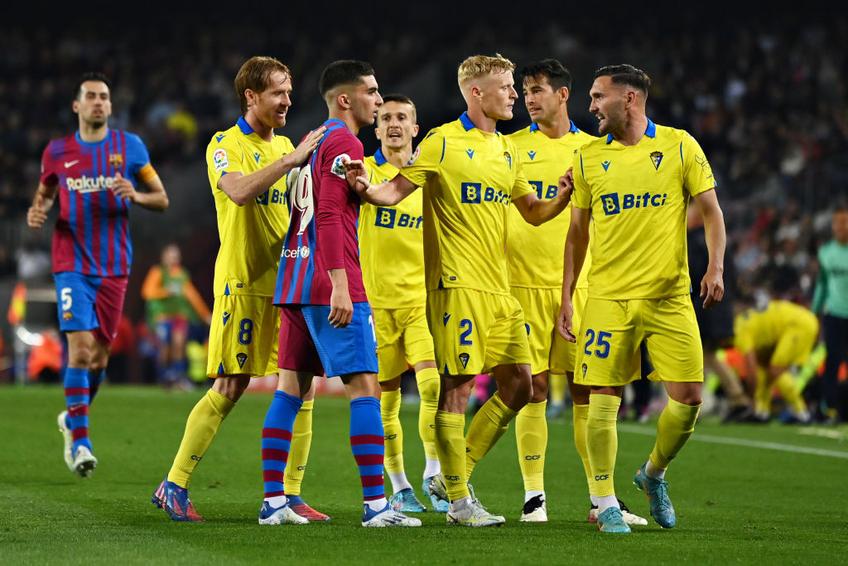 Barcelona a fost învinsă de Cadiz, scor 0-1, chiar pe Camp Nou, în runda cu numărul 32 din La Liga.