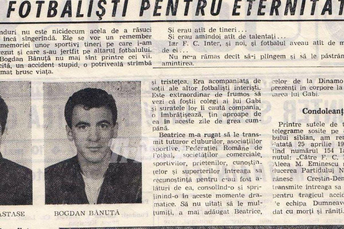 Bogdan Bănuță - fotografii din arhiva personală + cronici din ziarul Sportul
