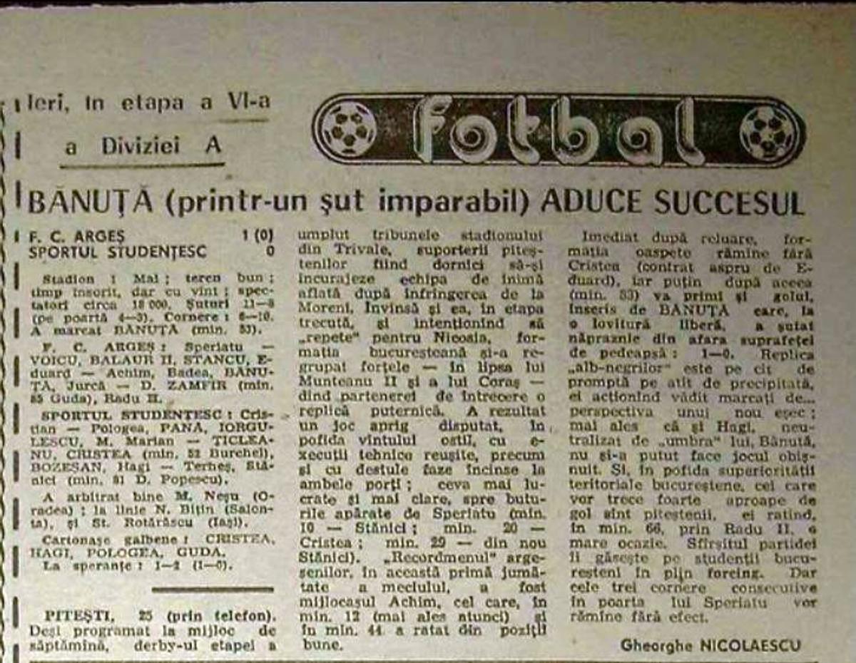Bogdan Bănuță - fotografii din arhiva personală + cronici din ziarul Sportul