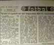 „Hagi, neutralizat de «umbra» lui, Bănuță, nu și-a putut face jocul obișnuit”, scria Gheorghe Nicolaescu în cronica partidei din „Sportul”, pe 26 sptembrie 1986.