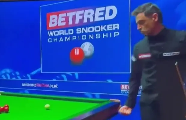 Ronnie O'Sullivan a început scandalul la Crucible: gest grosolan surprins de camerele TV