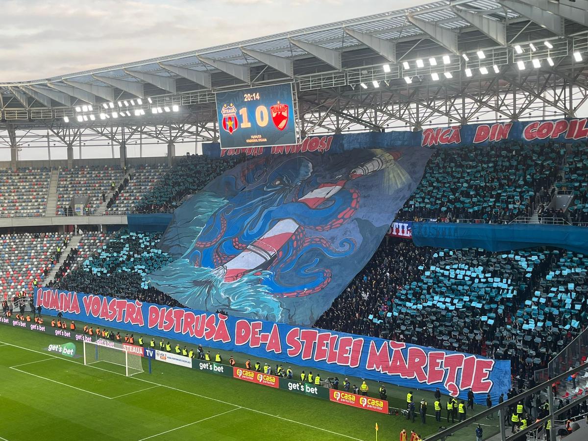 CSA Steaua - Dinamo » Atmosferă senzațională în Ghencea!