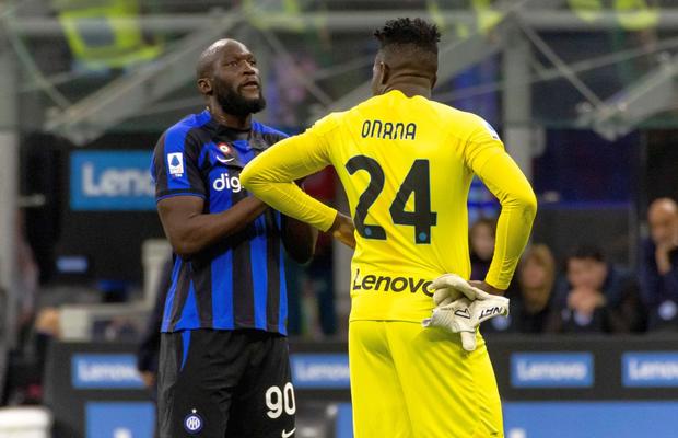Tensiune și nervi la antrenamentul de astăzi al lui Inter » Onana și Brozovic s-au încăierat!