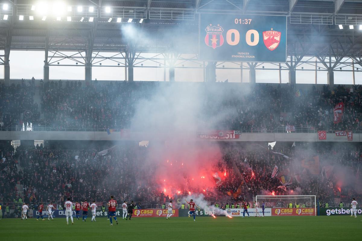 CSA Steaua - Dinamo » Atmosferă senzațională în Ghencea!