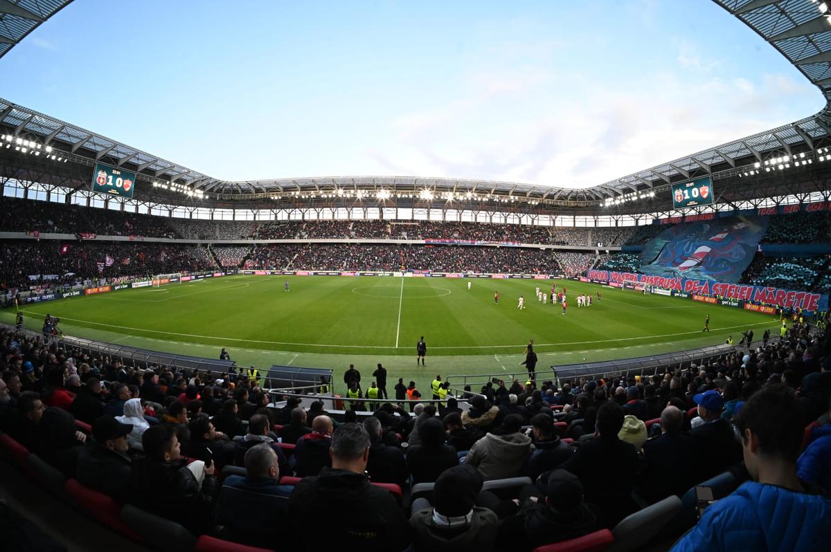 CSA Steaua - Dinamo » Atmosferă senzațională în Ghencea!