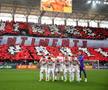 Scenografia „câinilor” pentru derby / Sursă foto: Raed Krishan (GSP)