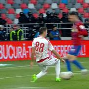 Eroarea lui Oncescu la golul secund al Stelei / Captură Prima Sport