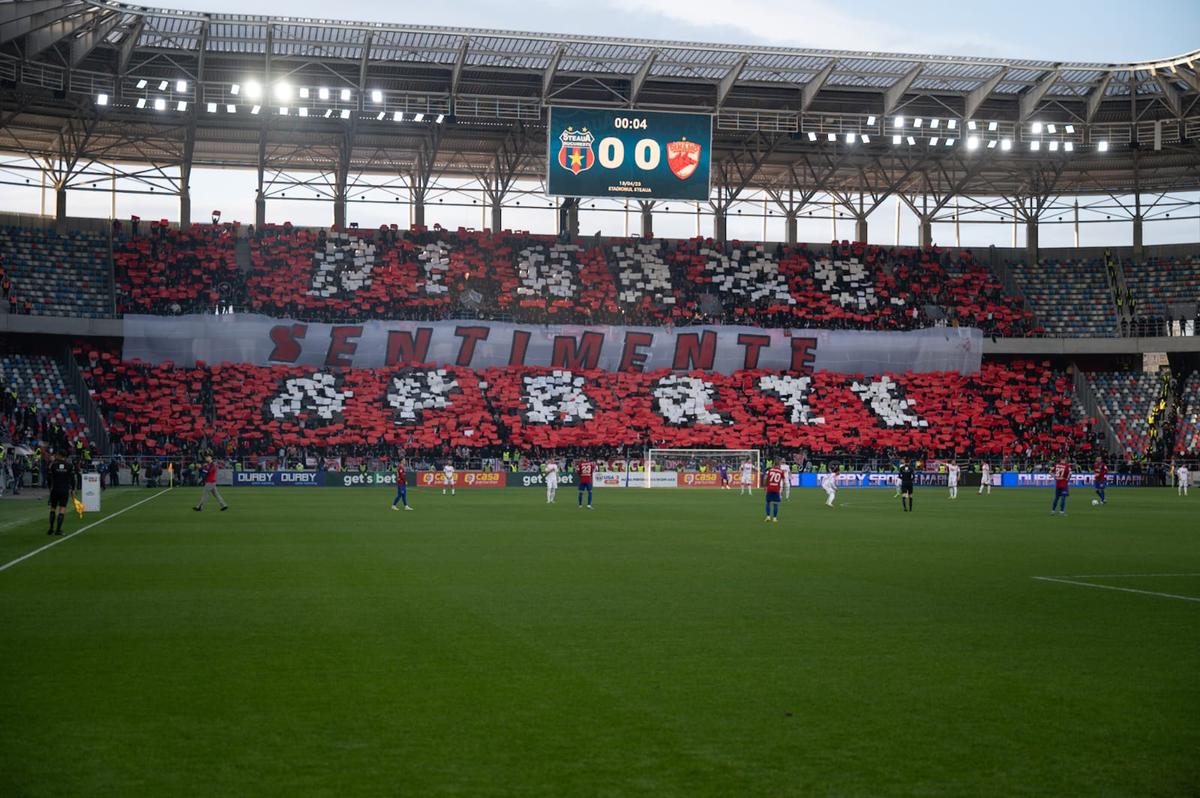CSA Steaua - Dinamo » Atmosferă senzațională în Ghencea!