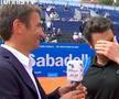 Pablo Andujar s-a emoționat în momentul în care era intervievat de Tommy Robredo / Captură Tennis TV