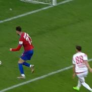 Eroarea lui Oncescu la golul secund al Stelei / Captură Prima Sport