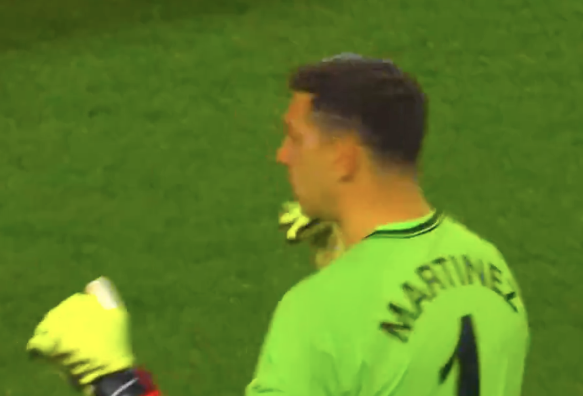 Emiliano Martinez în Lille - Aston Villa