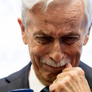 Arthur Hoffmann, vizibil emoționat /  Sursă foto: Ionuț Iordache (GSP)