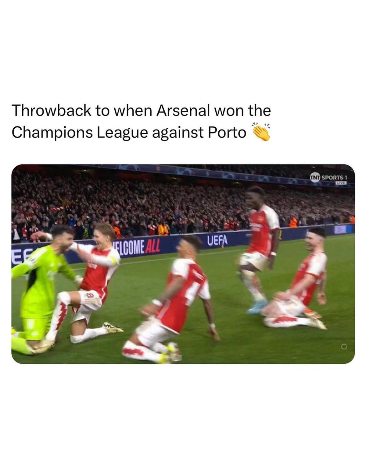 Curg ironiile către Manchester City și Arsenal, după ce au fost eliminate din Champions League » Cele mai tari meme-uri