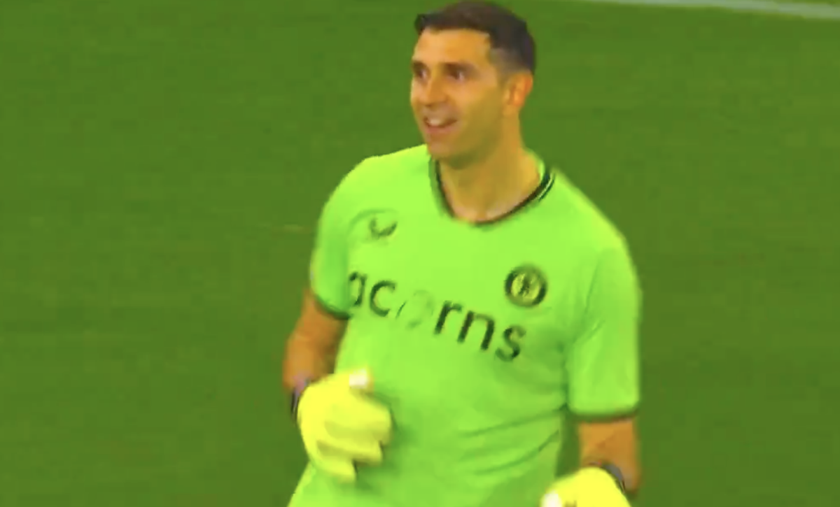 Emiliano Martinez în Lille - Aston Villa